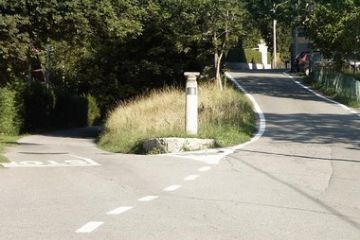 Frazione Nocco - Pilone all'ingresso della Frazione
