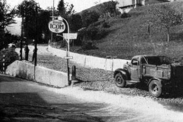 Foto Storica - Bivio salita Frazione Alpino